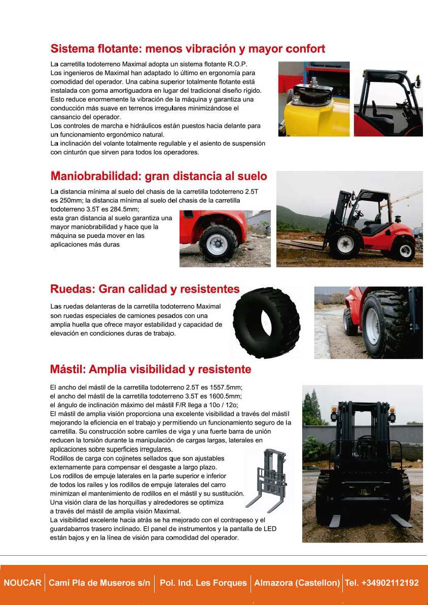 Catalogo carretilla todoterreno MB